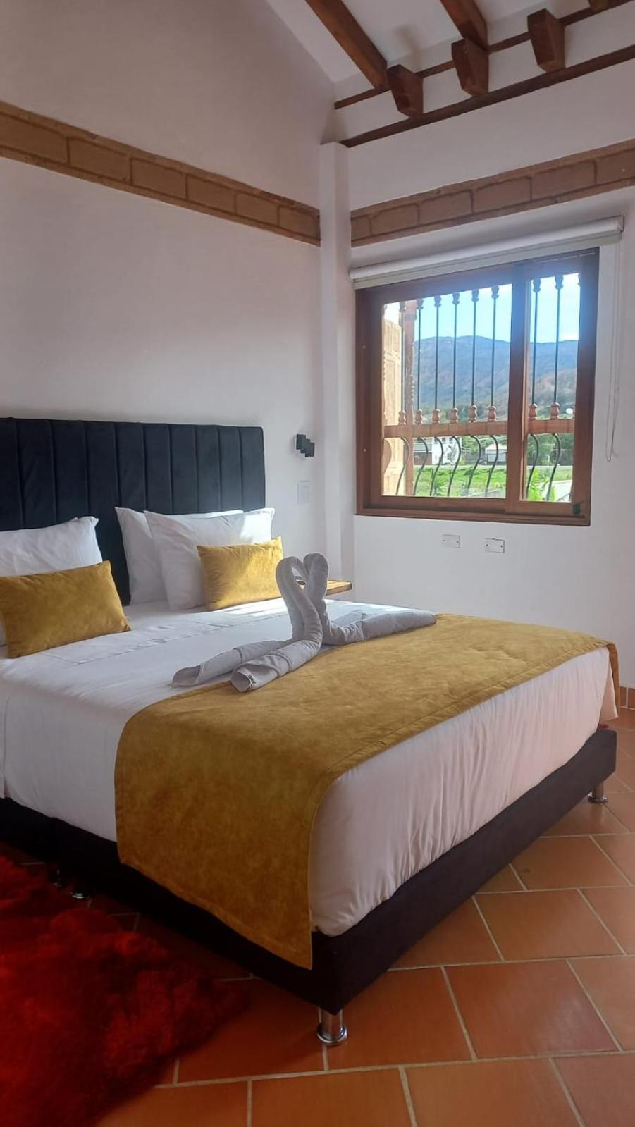 Hotel Santa Barbara Sachica Villa de Leyva Exterior foto